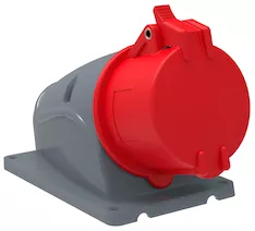 Розетка стационарная IEKMAGNUM ССИ-115 16А-6ч/200/346-240/415В 3PPEN IP44