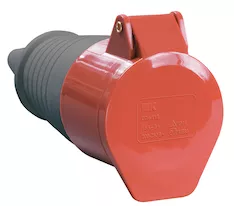 Розетка переносная IEK ССИ-225 32А-6ч/380-415В 3PPEN IP44 PSR22-032-5