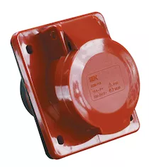 Розетка встраиваемая IEK ССИ-414 3PPE 16А/380-415В IP44 PSR42-016-4