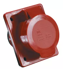 Розетка встраиваемая IEK ССИ-424 3PPE 32А/380-415В IP44 PSR42-032-4