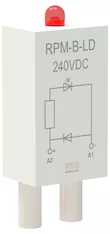 Модуль защиты для реле диод светодиод ONI 240В DC RPM-B-LD-DC240V