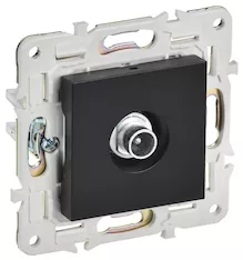 Розетка TV проходная IEK SKANDY SK-A17Bl SK-A10-P-K02