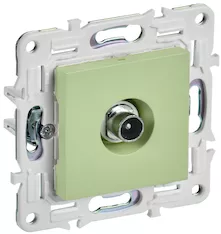 Розетка TV проходная IEK SKANDY SK-A17G SK-A10-P-K06