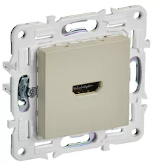 Розетка IEK SKANDY HDMI SK-H01B SK-H10-K10