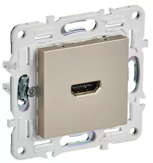Розетка IEK SKANDY HDMI SK-H01Sh SK-H10-K37