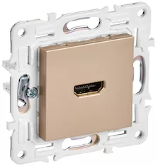 Розетка IEK SKANDY HDMI SK-H01Sa SK-H10-K98