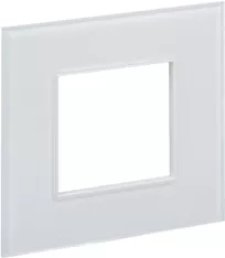 Рамка 1-местная IEK SKANDY SK-F21W SK-M12-G-K01