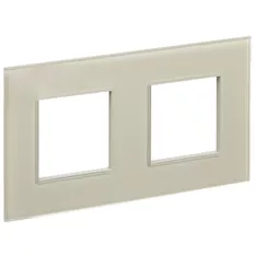 Рамка 2-местная IEK SKANDY SK-F22B SK-M22-G-K10