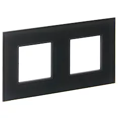 Рамка 2-местная IEK SKANDY SK-F22G SK-M22-G-K53