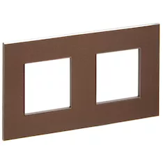 Рамка 2-местная IEK SKANDY SK-F32Br SK-M22-M-K30