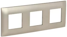 Рамка 3-местная IEK SKANDY SK-F03Sh SK-M32-K37