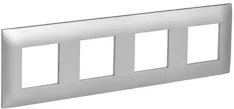 Рамка 4-местная IEK SKANDY SK-F04S SK-M42-K23