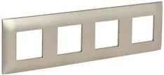 Рамка 4-местная IEK SKANDY SK-F04Sh SK-M42-K37
