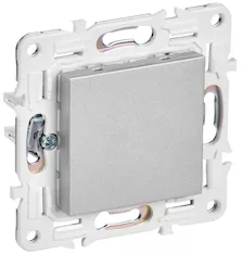SKANDY Заглушка с суппортом SK-C01S серебряный IEK SK-PL10-K23