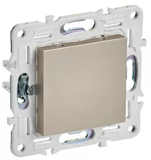 SKANDY Заглушка с суппортом SK-C01Sh шампань IEK SK-PL10-K37