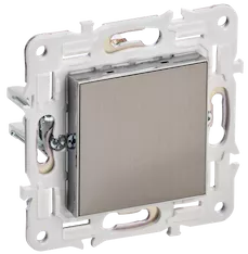 SKANDY Заглушка с суппортом SK-C01N металл никель IEK SK-PL10-K50