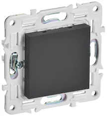 SKANDY Заглушка с суппортом SK-C01G графит IEK SK-PL10-K53