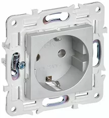 Розетка IEK SKANDY 16А SK-R05S SK-R11-16-K23