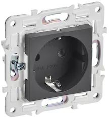 Розетка IEK SKANDY 16А SK-R05T SK-R11-16-K48