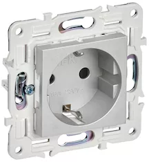 Розетка IEK SKANDY 16А SK-R06S SK-R14-16-1-K23