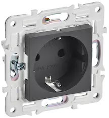 Розетка IEK SKANDY 16А SK-R06T SK-R14-16-1-K48