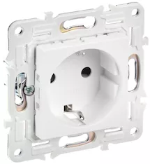 Розетка IEK SKANDY 16А SK-R04W SK-R14-16-K01 