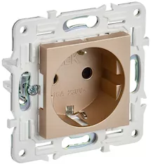 Розетка IEK SKANDY 16А SK-R04Sa SK-R14-16-K98