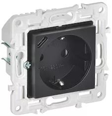 Розетка IEK SKANDY 16А с USB C 18Вт SK-R17Bl SK-R14-16-U14-018-K02 