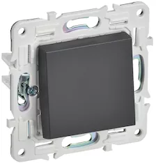 Выключатель 1-клавишный проходной IEK SKANDY 10А SK-V02T SK-V12-0-10-K48