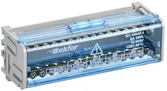TEKFOR Шины на DIN-рейку (кросс-модуль) ШНК 2х15 LPEN IEK TF-DN10-2-15-125