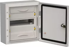 Корпус металлический IEK TITAN 5 ЩРн-12 1х12 IP54 TI5-50-N-012-54-7035 