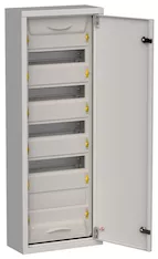 TITAN 5 Корпус металлический ЩРн-60 (1х60) 835х310х140мм IP31 серый (одна дверь) IEK TI5-50-N-060-31-7035