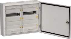 Корпус металлический IEK TITAN 5 ЩРн-48 2х24 IP54 TI5-50-N-2X024-54-7035 
