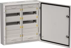 Корпус металлический IEK TITAN 5 ЩРн-72 (2х36) IP54 TI5-50-N-2X036-54-7035 