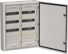 Корпус металлический IEK TITAN 5 ЩРн-96 2х48 IP54 TI5-50-N-2X048-54-7035 