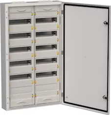 Корпус металлический IEK TITAN 5 ЩРн-144 2х72 IP54 TI5-50-N-2X072-54-7035 