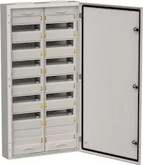 Корпус металлический IEK TITAN 5 ЩРн-168 2х84 IP54 TI5-50-N-2X084-54-7035 