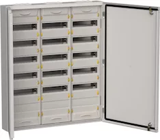 Корпус металлический IEK TITAN 5 ЩРн-216 (3х72) IP54 TI5-50-N-3X072-54-7035 