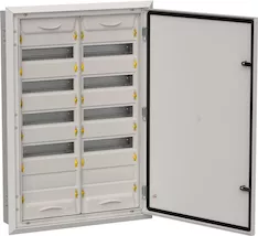 Корпус металлический IEK TITAN 5 ЩРв-120 (2х60) IP31 TI5-50-V-2X060-31-7035 