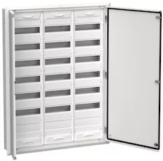 TITAN 5 Корпус металлический ЩРв-252 (3х84) 1130х885х130мм IP31 белый (две двери) IEK TI5-50-V-3X084-31