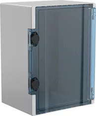 TETRA Корпус пластиковый ЩМПп 400х300х220мм прозрачная дверь IP66 IEK TR5-11-N-040-30-22-65
