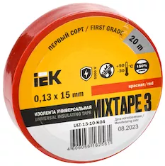 Изолента IEK MIXTAPE 3 UIZ-13-10-K04 