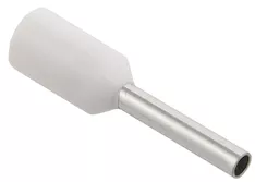 Наконечник НШВИ(2) 0,75-10 белый (100шт/упак) IEK UTE10-D2-1-100