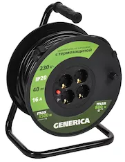 Катушка УК40 с термозащитой GENERICA WKP20-16-04-40-G