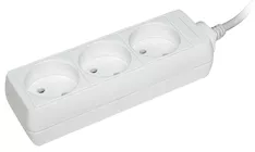 Удлинитель IEK У3 2P 10А/250 WYP10-06-03-03-N