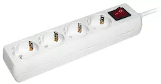 Удлинитель IEK У04К 2PPE 16А/250 WYP10-16-04-03-ZK-N
