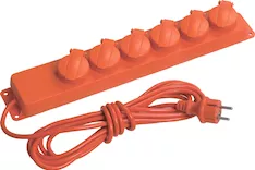 Удлинитель IEK У06В IP44 16А/250В WYP10-16-06-05-44-N 