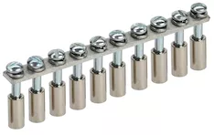 Перемычка в сборе для колодки клеммной IEK CTS 4мм2 10PIN YCT10-00-K03-004-A-10P