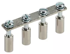 Перемычка в сборе для колодки клеммной IEK CTS 35мм2 4PIN YCT10-00-K03-035-A-4P
