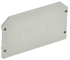 Заглушка для колодки клеммной IEK CTS-MC 4 4мм2 YCT12-00-4-K03-004-ZGL